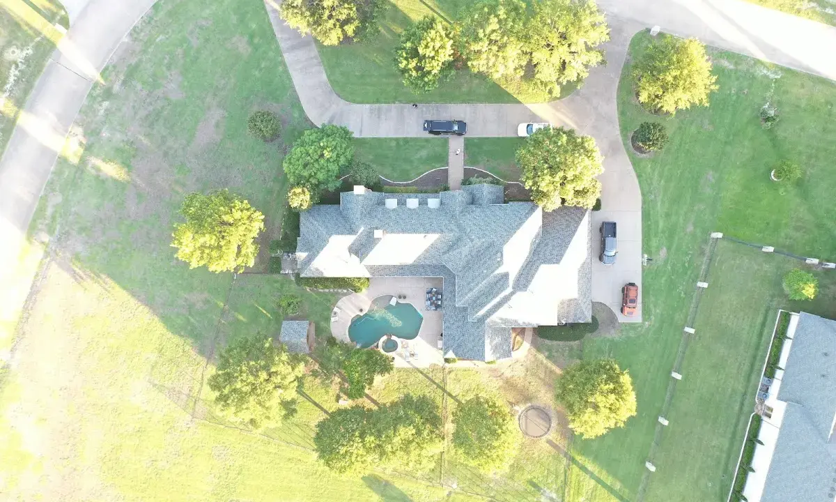 New shingle roof installation on a home in Sioux City